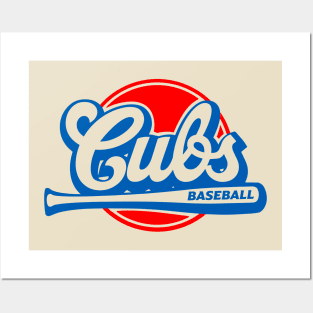 Cubs Up to Bat Posters and Art